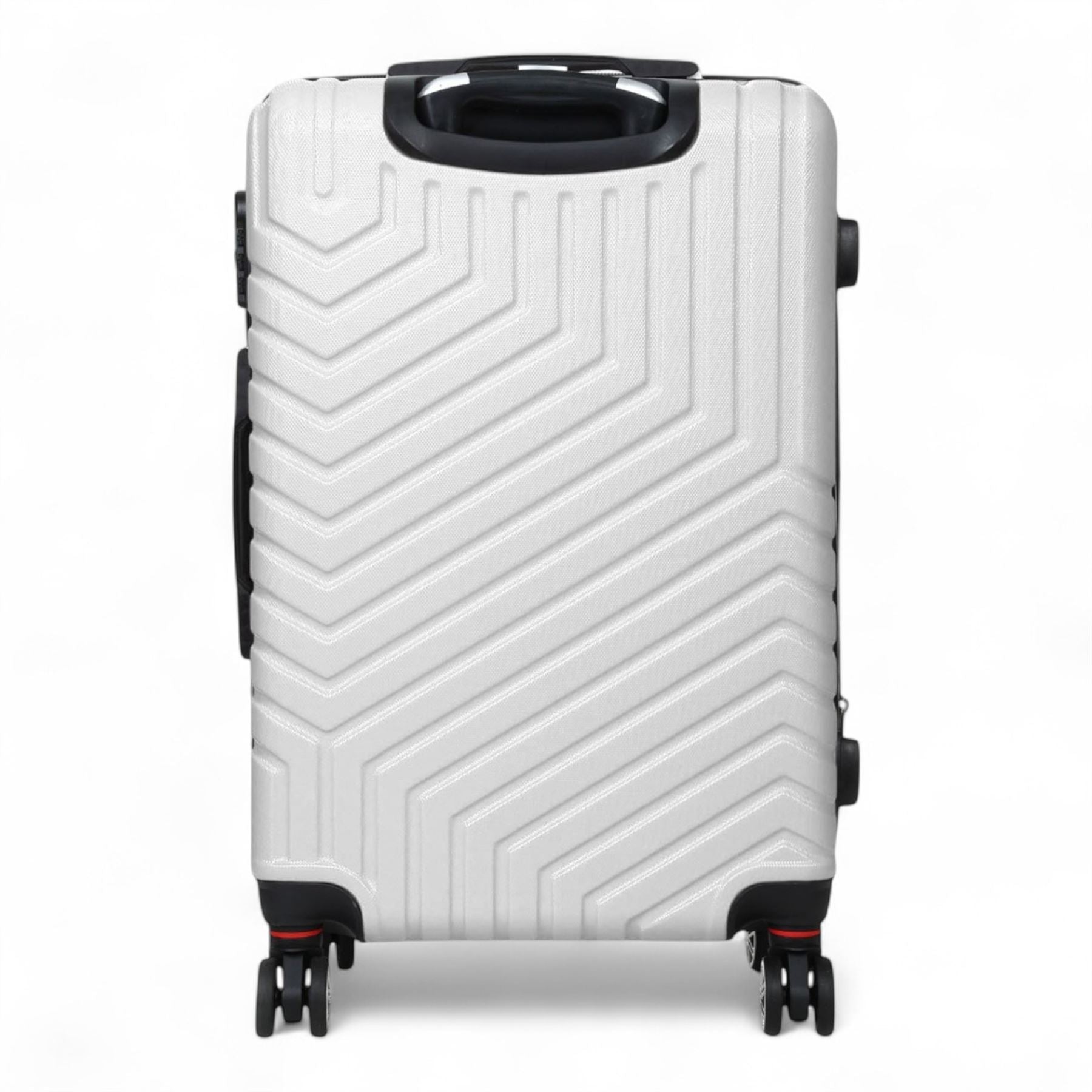 Hard Shell Luggage Set 8 Spinner Wheels ABS Suitcase