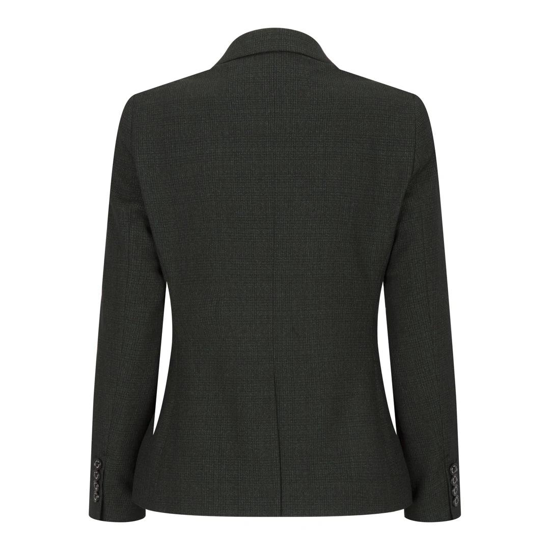 Ladies Tweed Green Check Blazer Wool Classic Hunting Jacket Vintage 1920s Retro - Knighthood Store