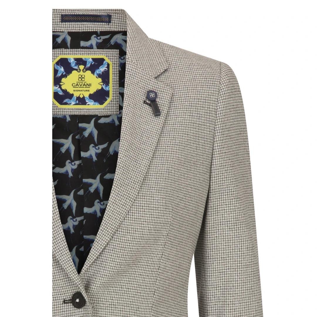 Ladies Tweed Beige Blazer Wool Classic Hunting Jacket Vintage 1920s Retro - Knighthood Store