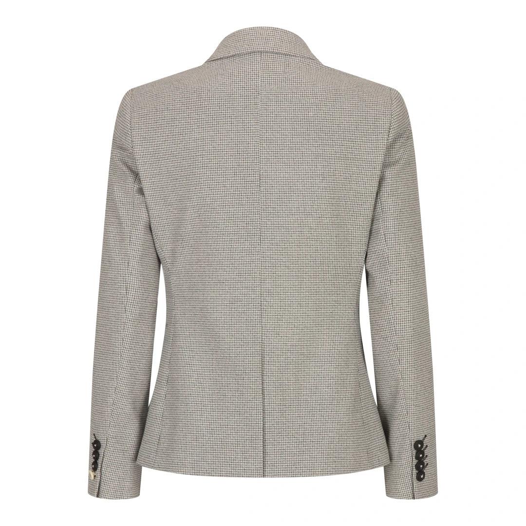 Ladies Tweed Beige Blazer Wool Classic Hunting Jacket Vintage 1920s Retro - Knighthood Store