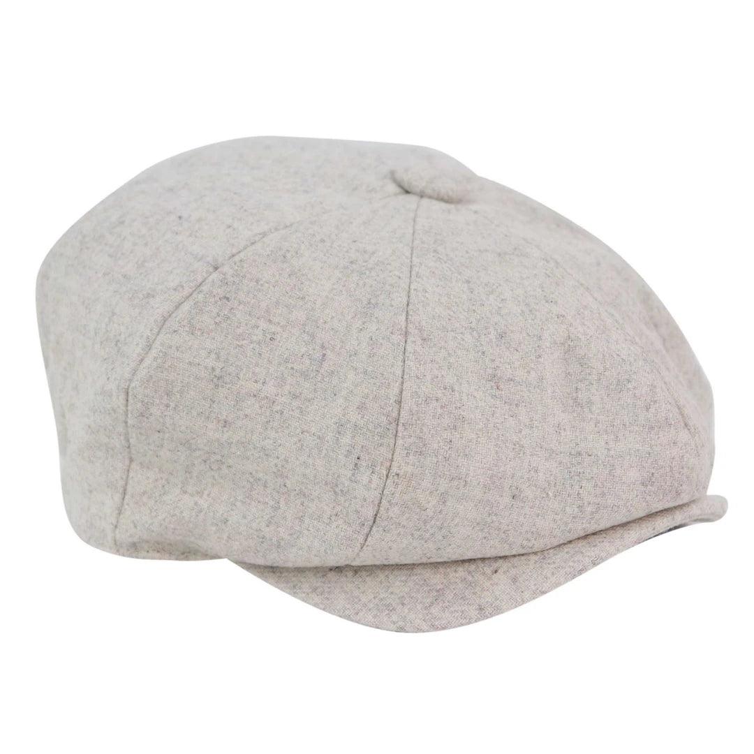 Mens 8 Panel Peaky Gatsby Gangster Grandad Hat Newsboy Vintage Flat Cap Baker Boy - Knighthood Store