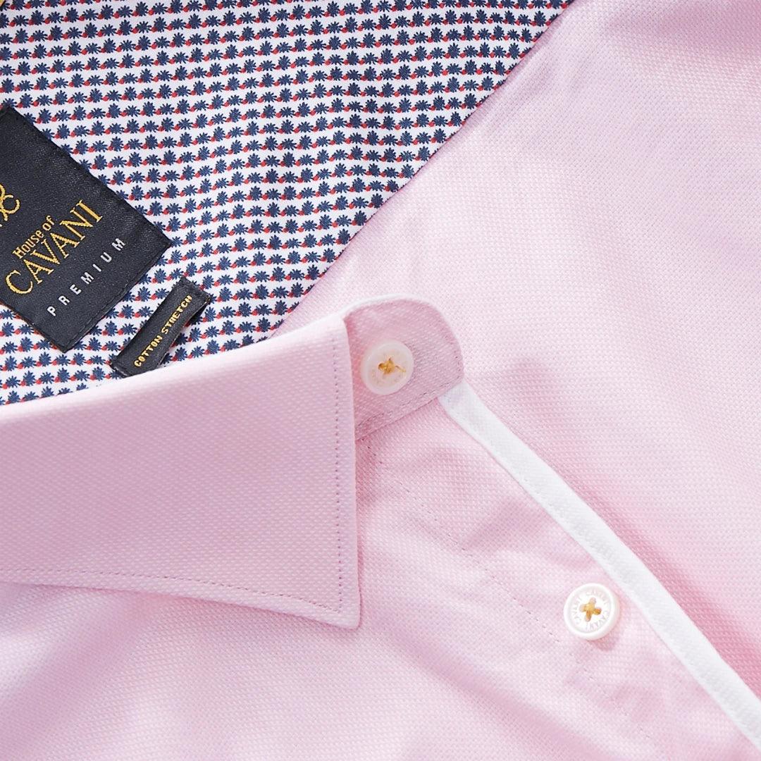 Mens Tailored Fit Stretch Cotton Button Shirt Smart Casual Formal 1920's Blinders Vintage - Knighthood Store