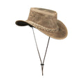 Austrialian Suede Vintage Brown Outback Riding Cowboy Bush Hat Unisex Classic - Knighthood Store