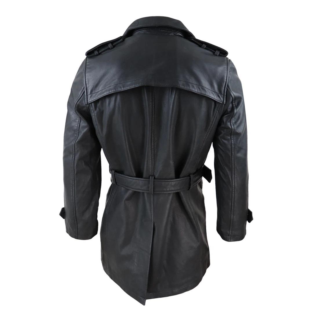 Mens belted jacket best sale