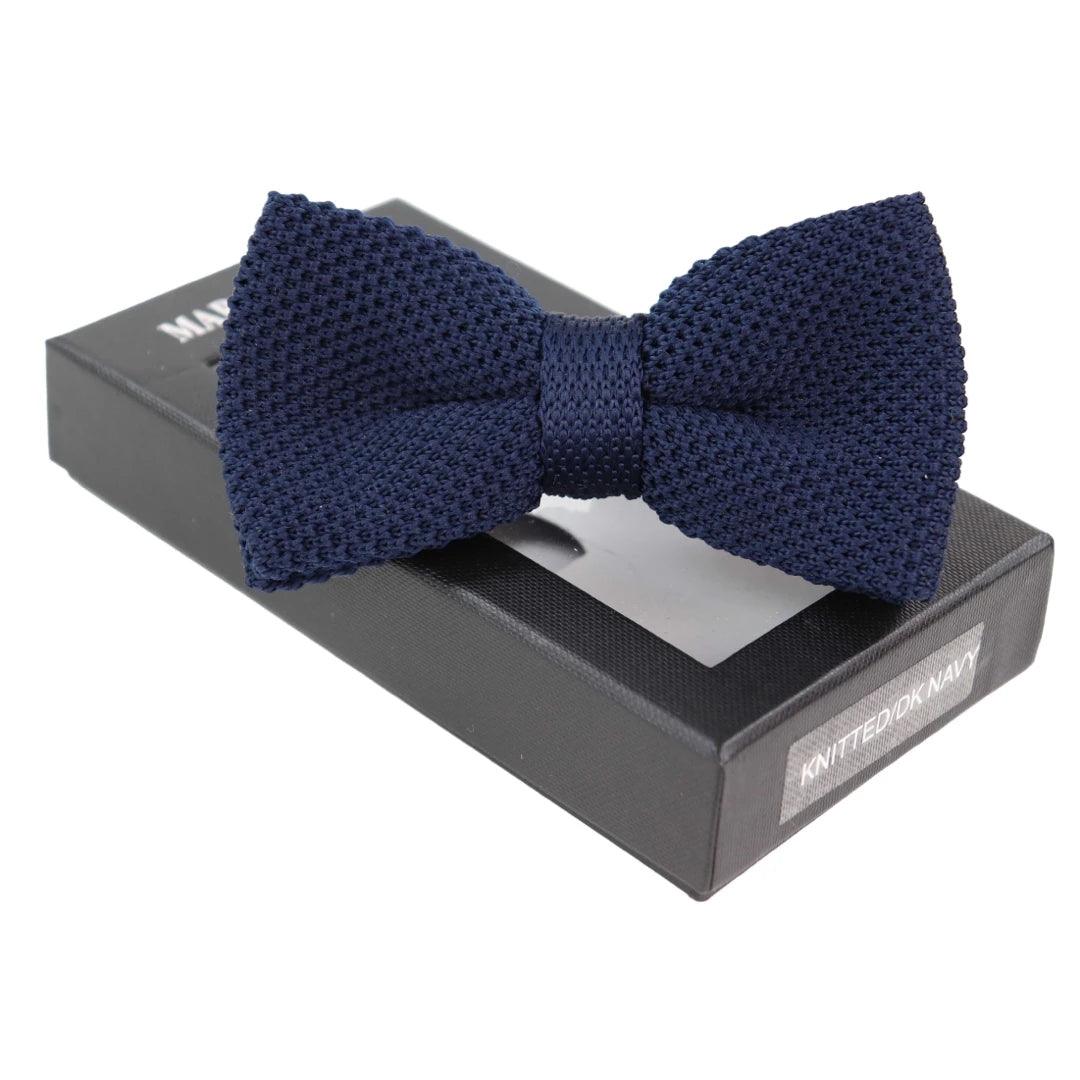 Mens Boys Womens Unisex Knitted Bow Tie Woven Vintage Classic Wedding Prom Tux - Knighthood Store