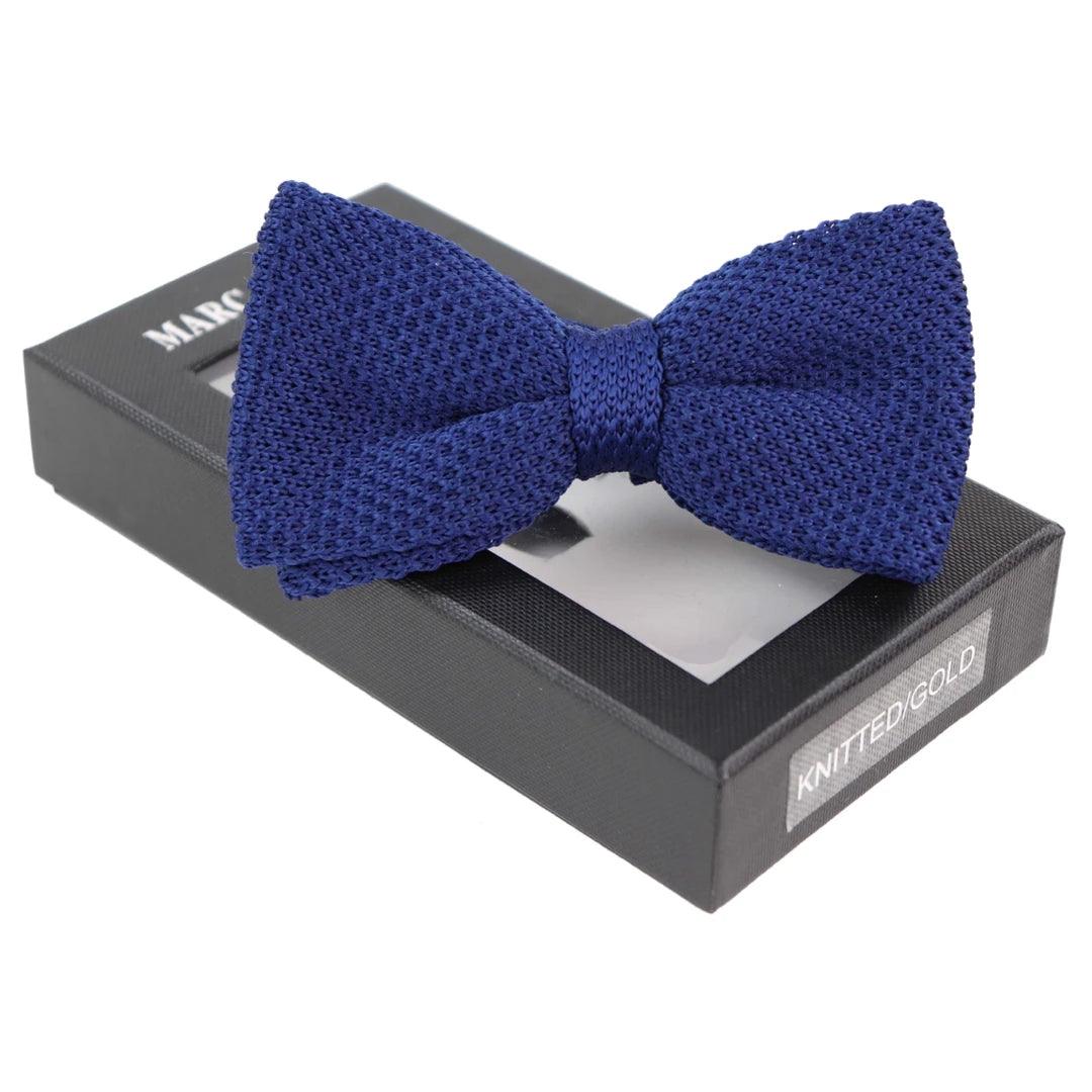 Mens Boys Womens Unisex Knitted Bow Tie Woven Vintage Classic Wedding Prom Tux - Knighthood Store
