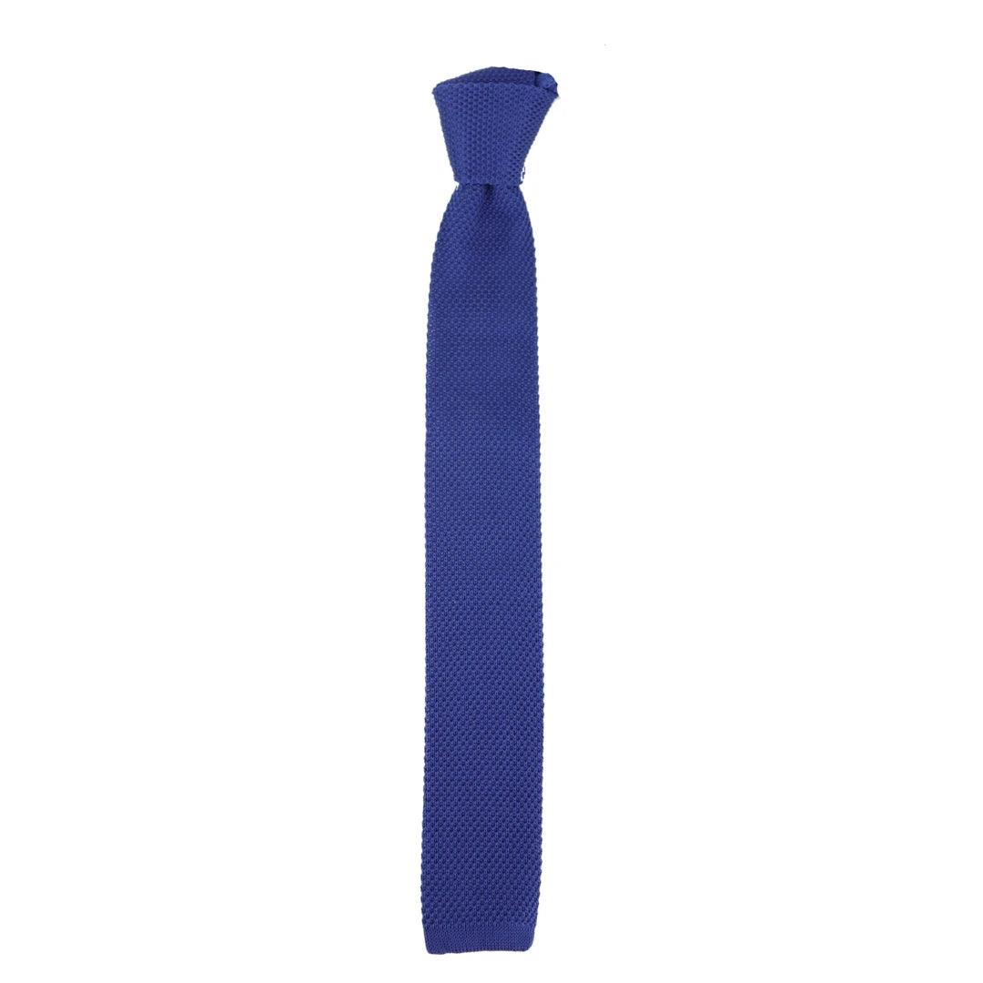 Mens Boys Womens Unisex Knitted Tie Woven Vintage Classic Wedding Prom Retro - Knighthood Store