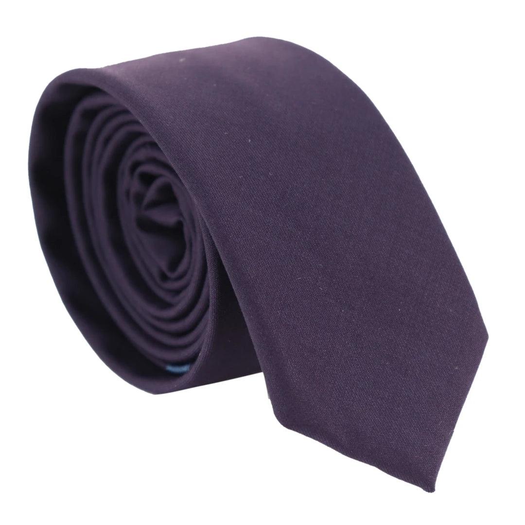 Mens Tie Hankie Set Classic Vintage Retro 1920s Peaky Blinders Gatsby - Knighthood Store