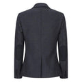 Women Black Blazer Waistcoat Tweed Herringbone Wool Classic Smart Casual Vintage 1920s - Knighthood Store