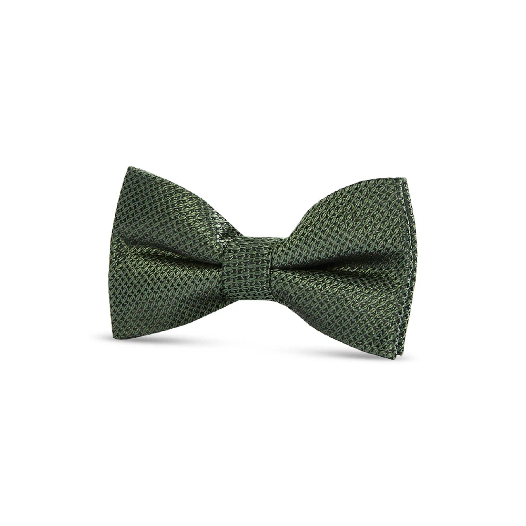 Boys Textured Satin Silk Bow Tie