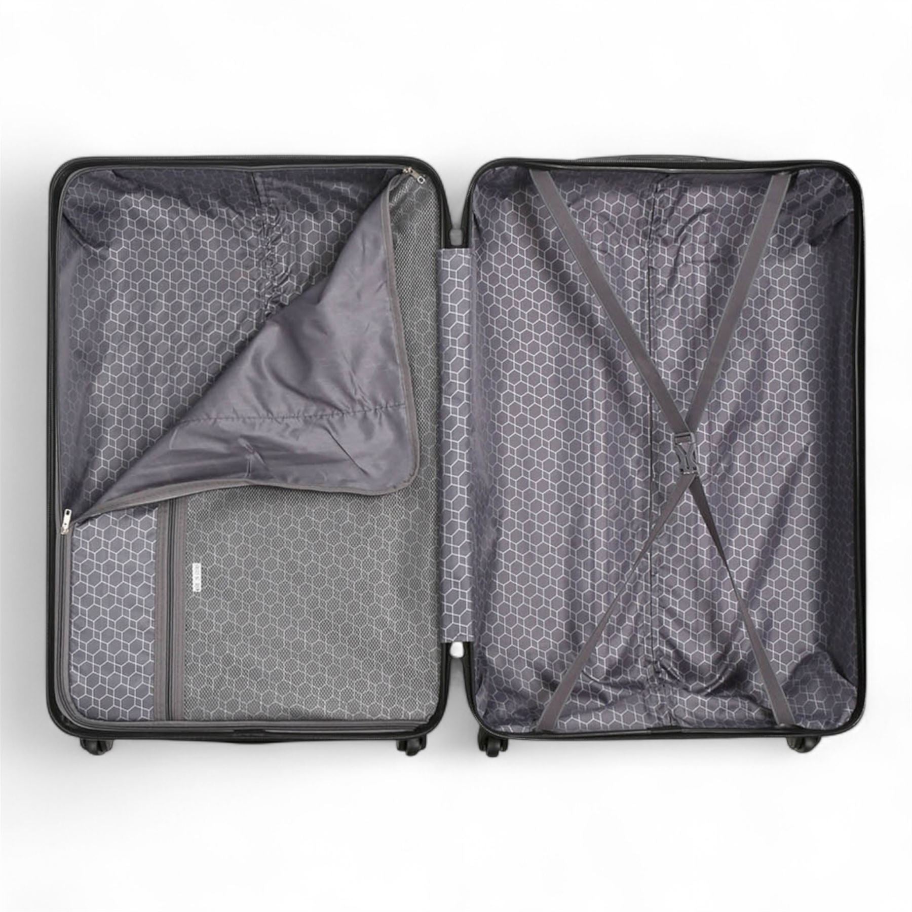 Hardshell Luggage Set 8 Spinner Wheels Suitcase