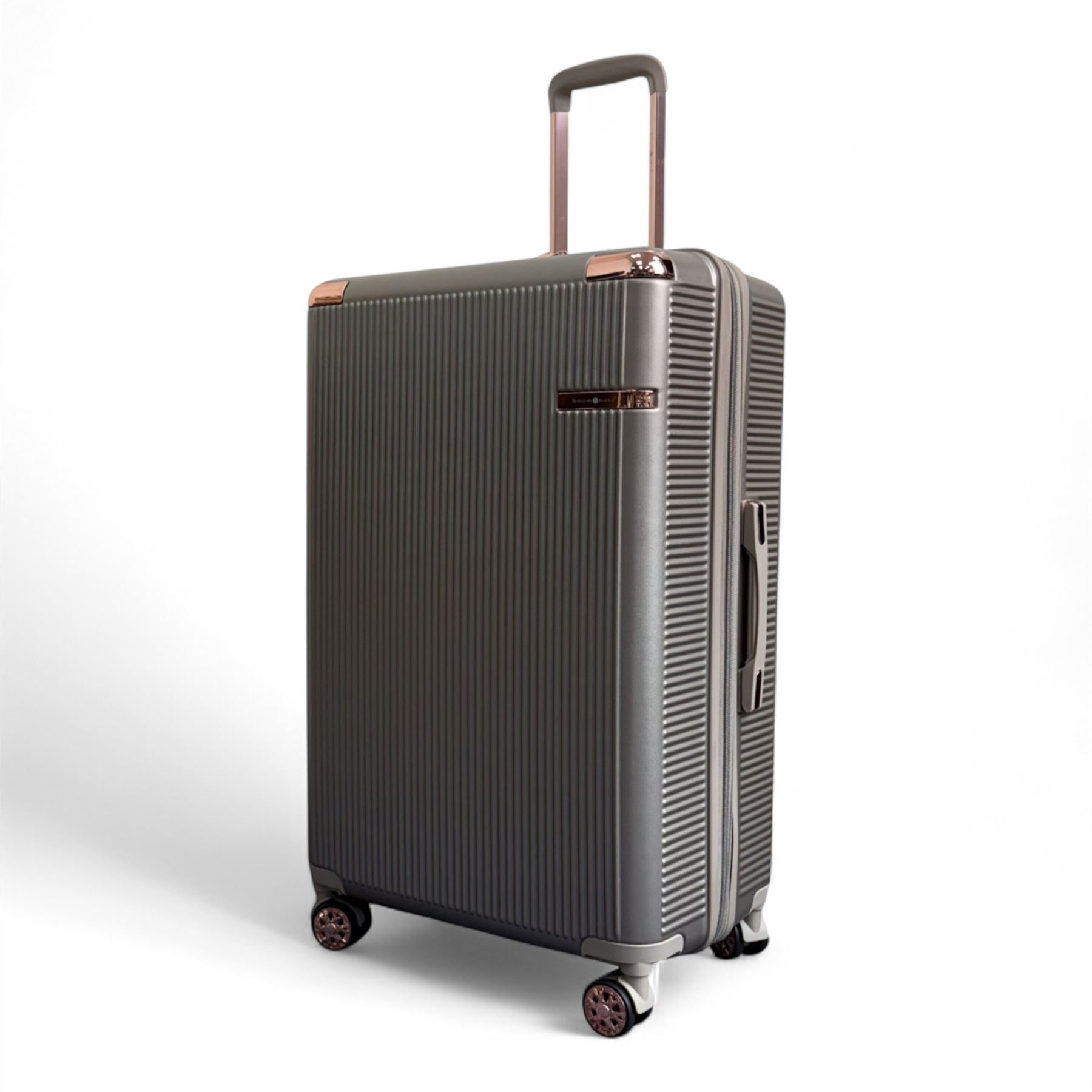 Hard Shell Luggage 8 Spinner Wheels Travel Suitcase