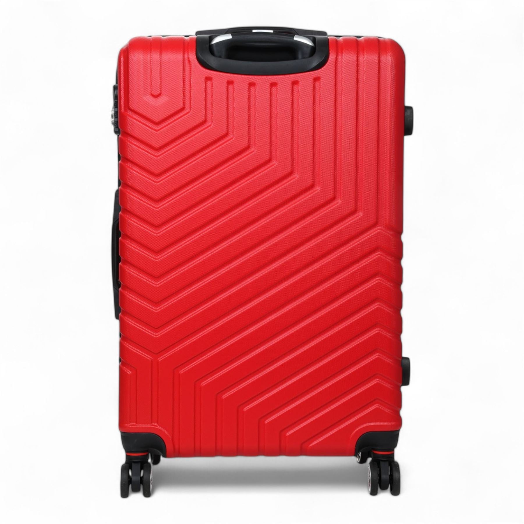 Hard Shell Luggage Set 8 Spinner Wheels ABS Suitcase