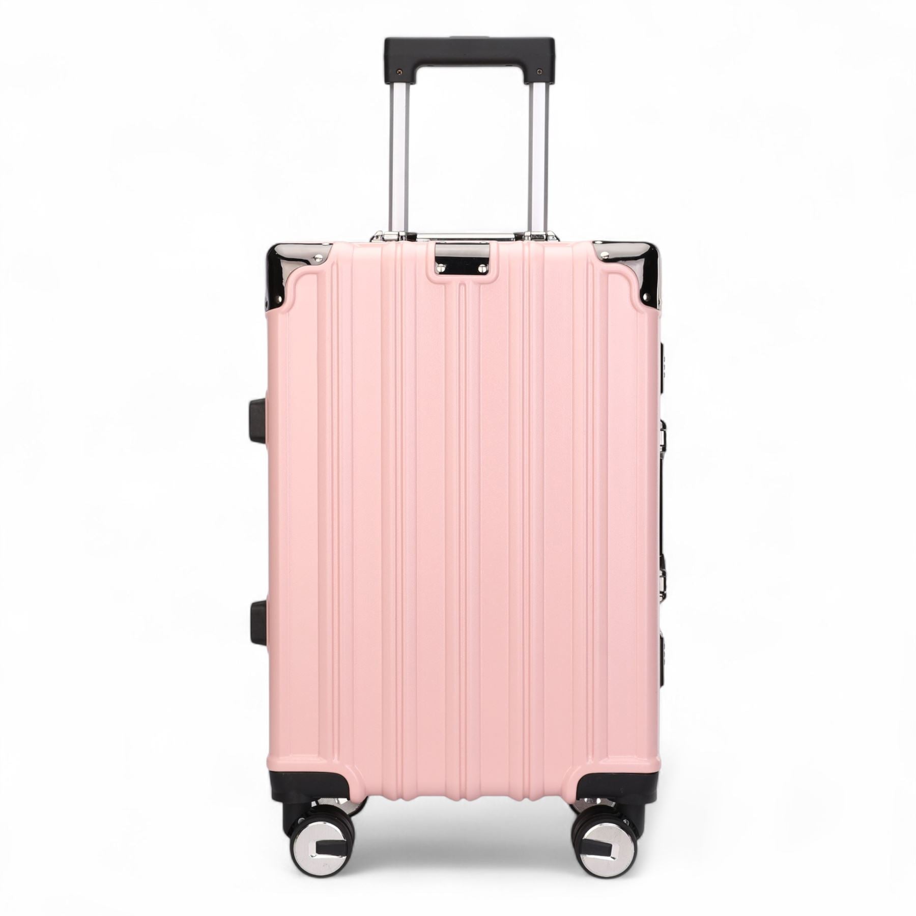 Robust Hard Shell Luggage 8 Wheel Suitcase Set