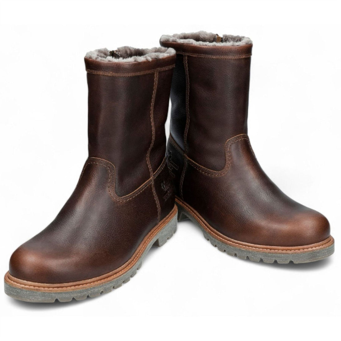 Fedro C10 - Men's Brown Waterproof Leather Biker Boots