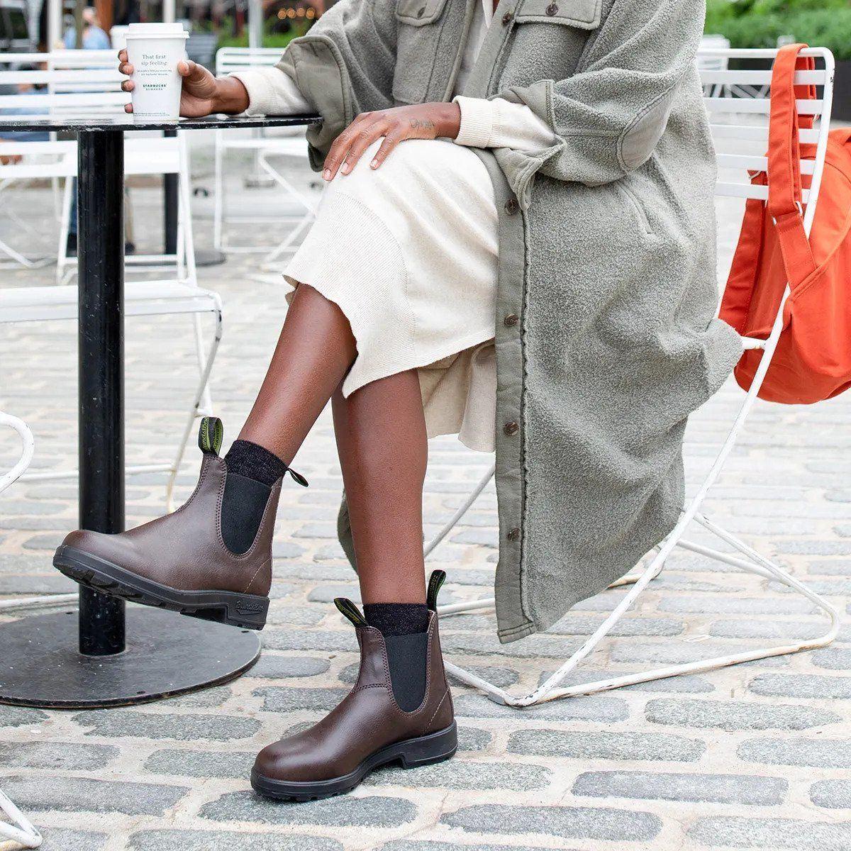 Blundstone 2116 Classic Brown Vegan Leather Chelsea Boots - Knighthood Store