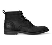 Sebastian - Men's Black Lace Up Leather Desert Boots