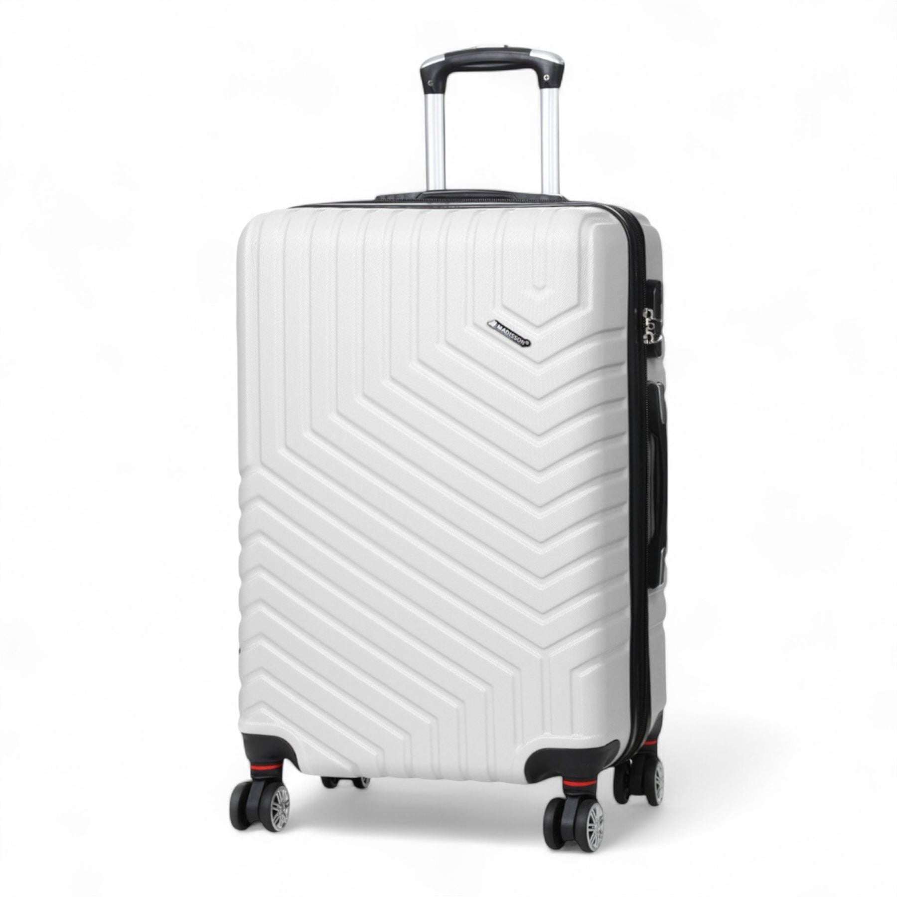 Hard Shell Luggage Set 8 Spinner Wheels ABS Suitcase