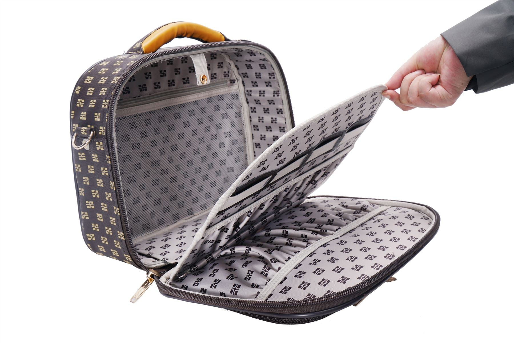 Soft Expandable Waterproof PVC Lightweight Travel Suitcase