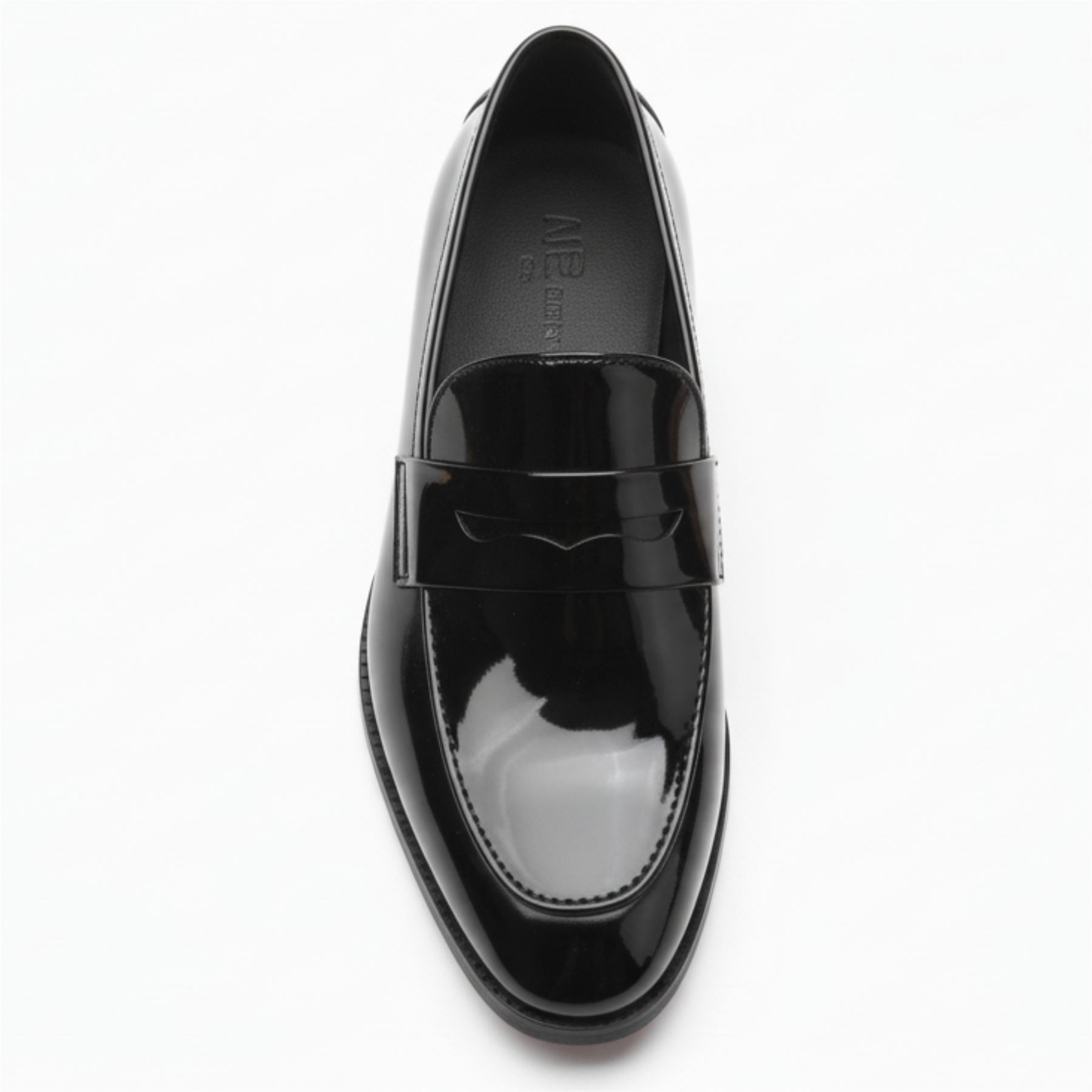 Men’s Faux Leather Slip On Penny Loafers