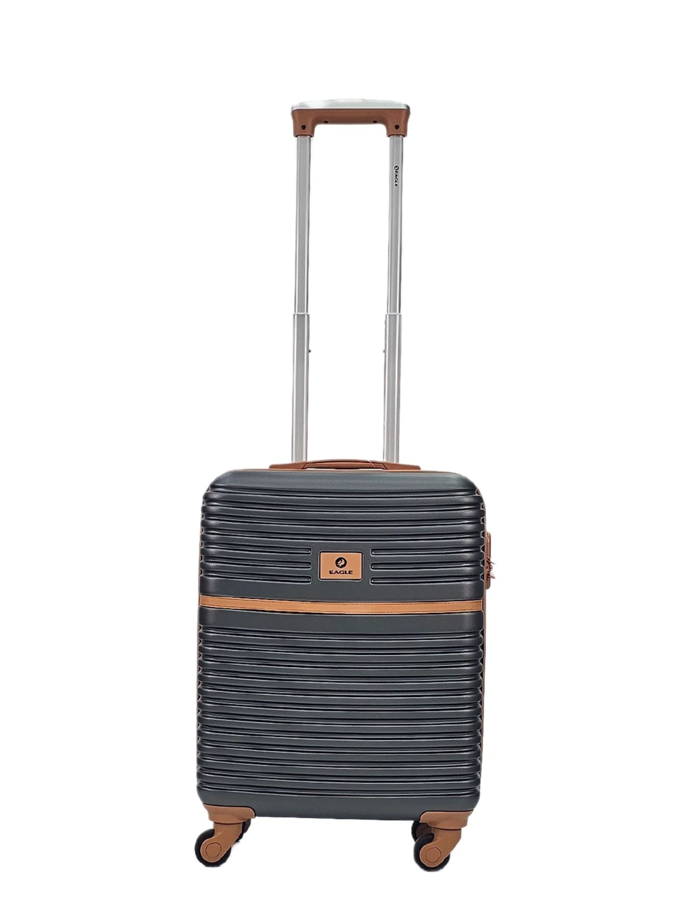 Hard Case Shell Suitcase Carry On Cabin Check In Combination Lock 3 Set