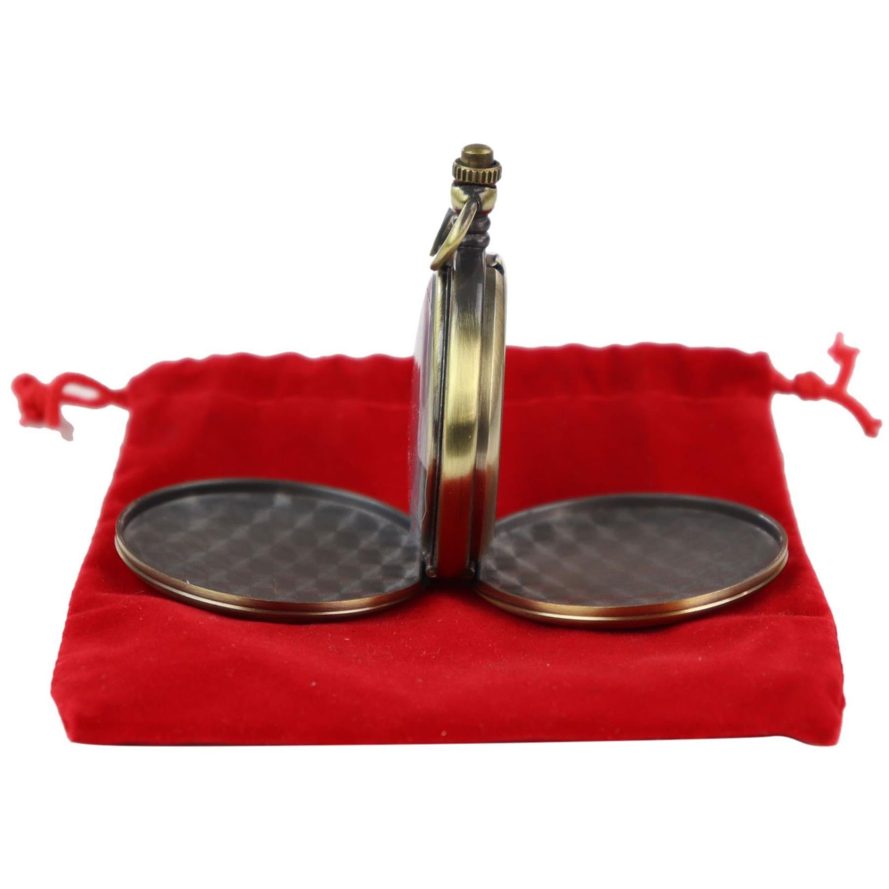 Pocket Watch Mechanical Skeleton 1920's Blinders Original Classic - Knighthood Store