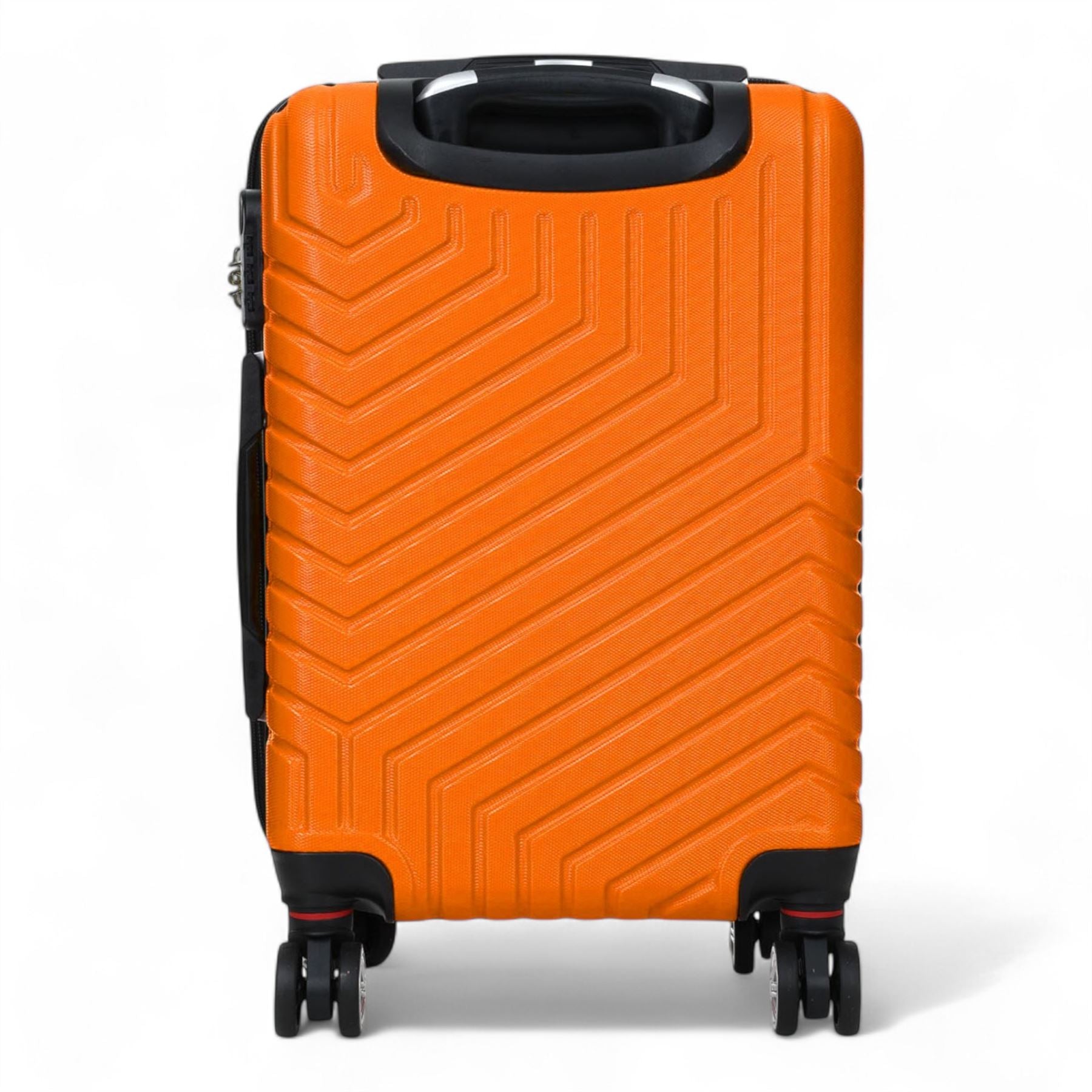Hard Shell Luggage Set 8 Spinner Wheels ABS Suitcase