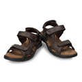 Men's Sandals Salton Basics C1 Open Toe Leather Summer Shoes - Knighthood Store