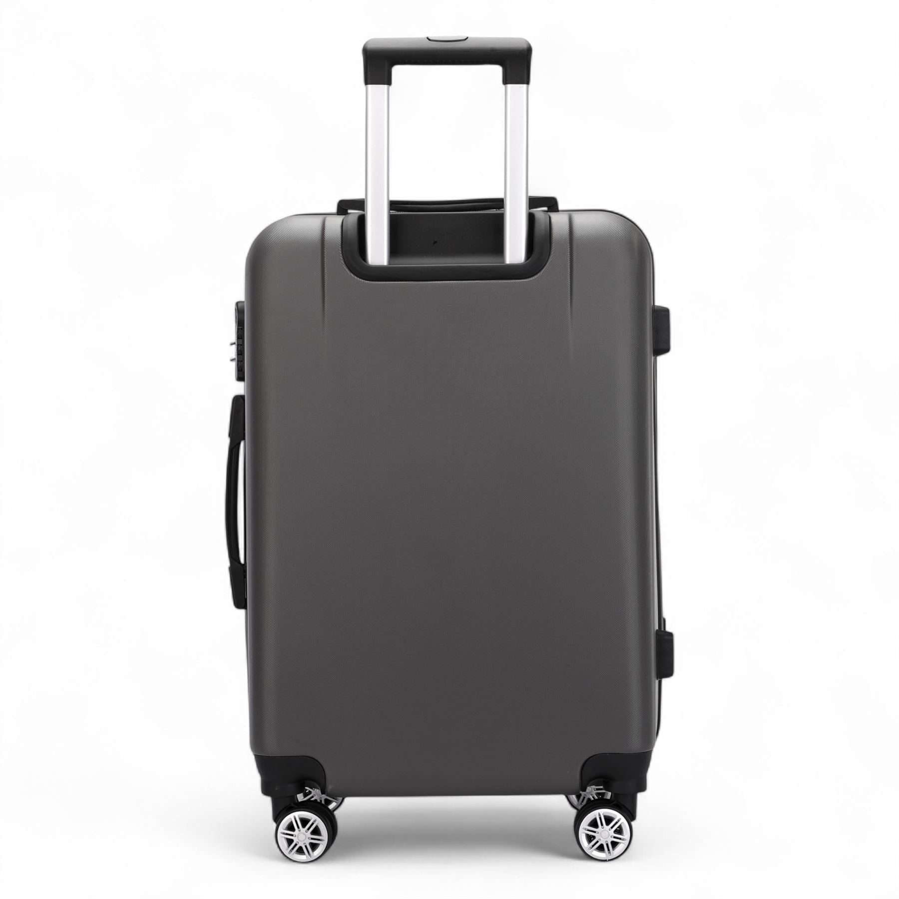 Hard Shell Modern 4-Wheel Luggage Suitcase Set