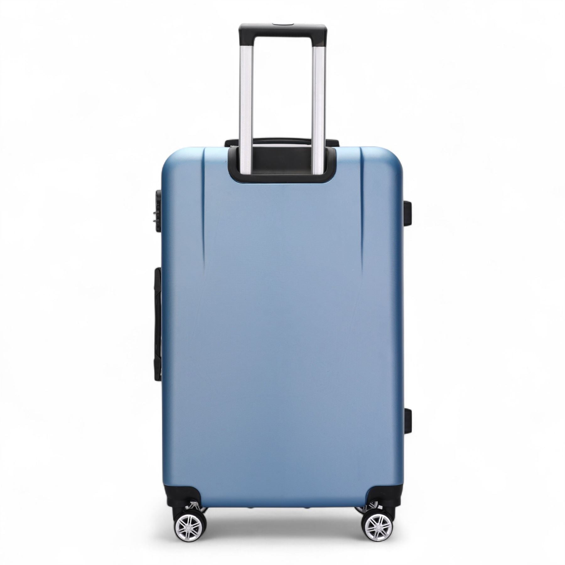 Hard Shell Modern 4-Wheel Luggage Suitcase Set