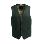 Malibu - Men's Forest Green Waistcoat