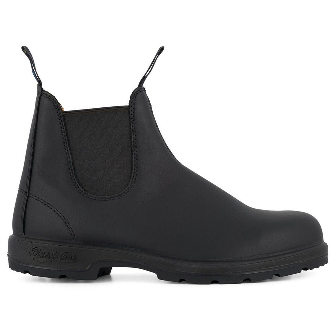 Blundstone 566 Black Thermal Leather Chelsea Boots Black Nubuck Slip On Retro - Knighthood Store