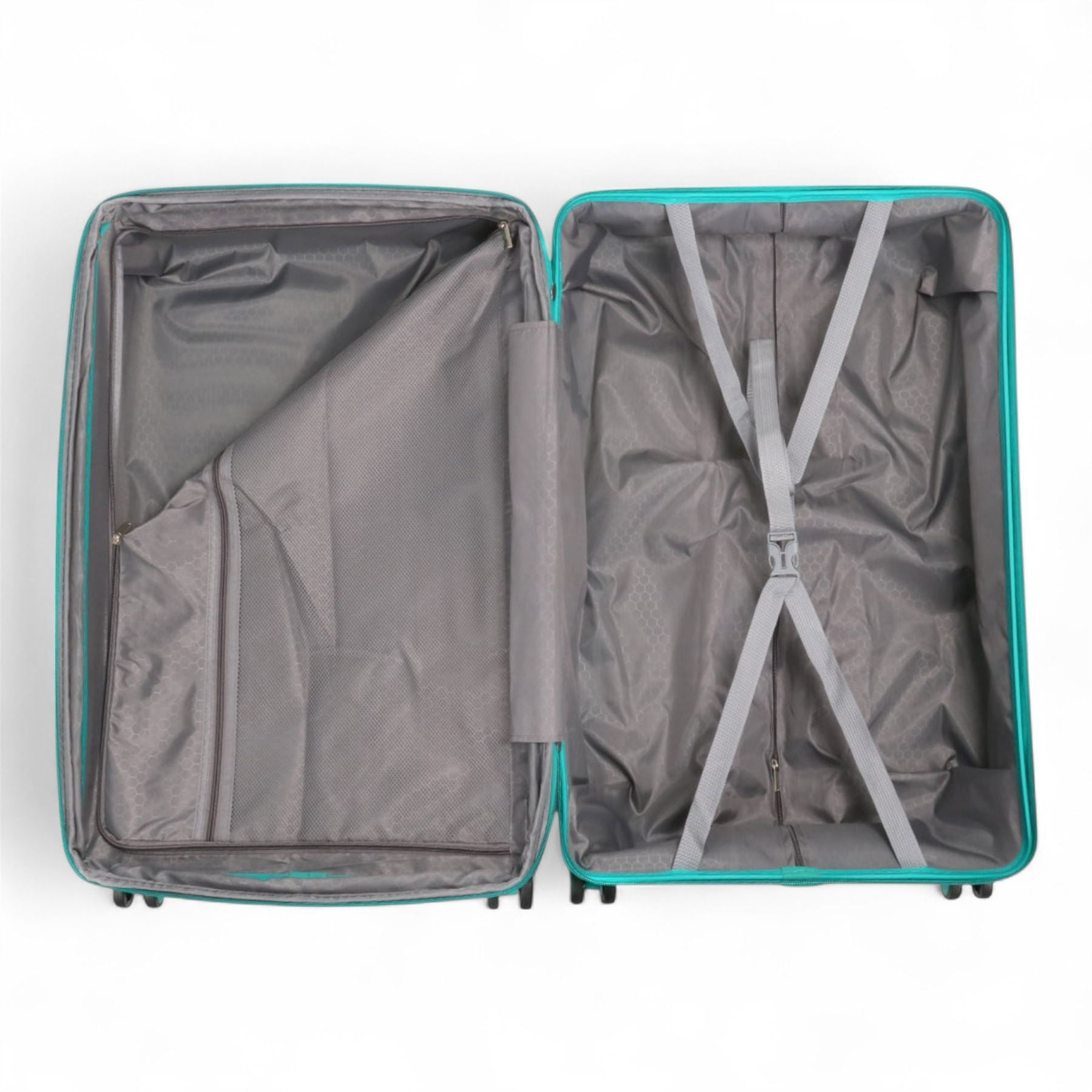 Lightweight 8 Spinner Wheels Expandable Hard Shell Luggage