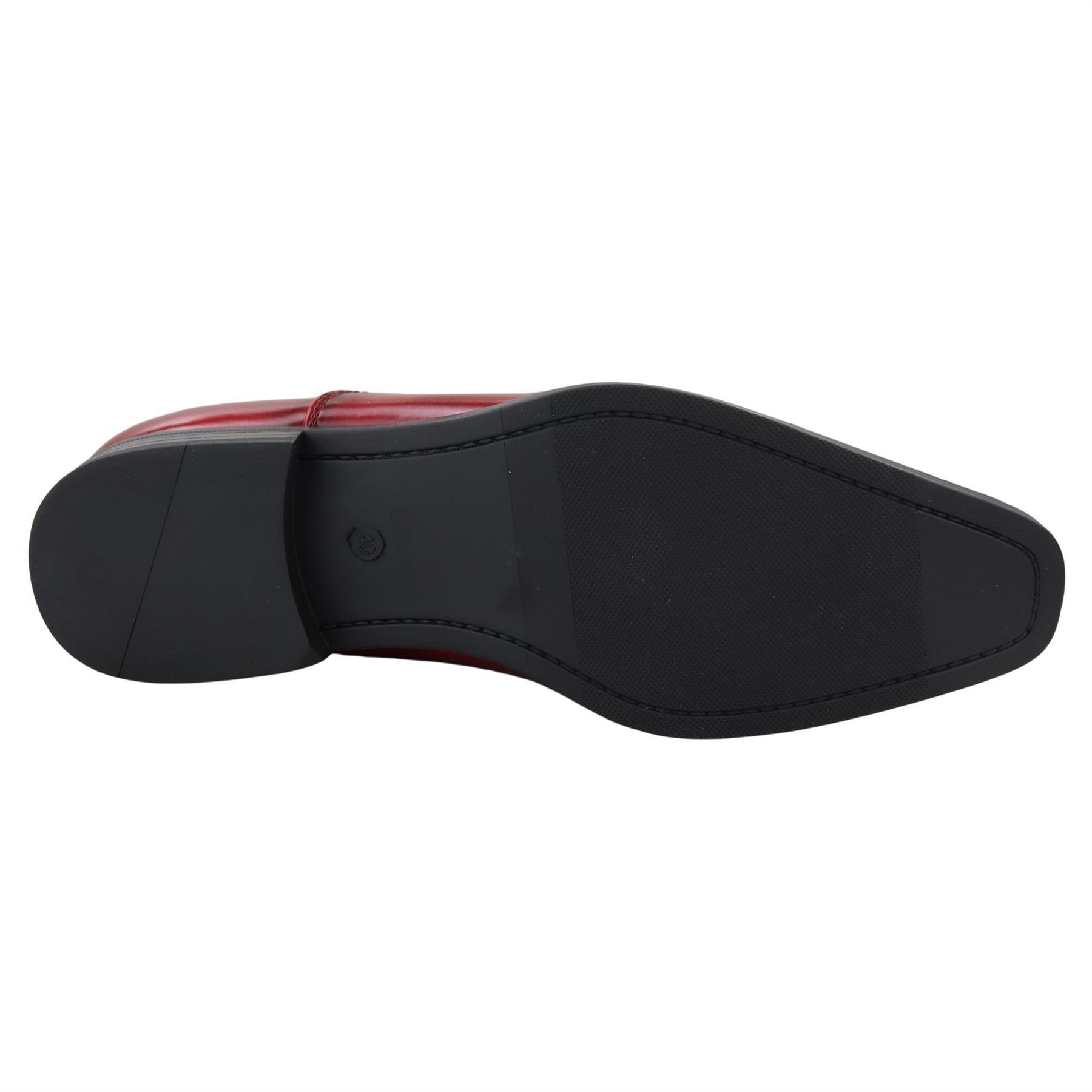 Mens Smart Formal Patent Oxford Shoes Shiny Laced Classic Round Toe Dress - Knighthood Store