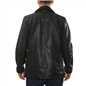 Men's Leather Motorcycle Jacket Classic Biker Coat