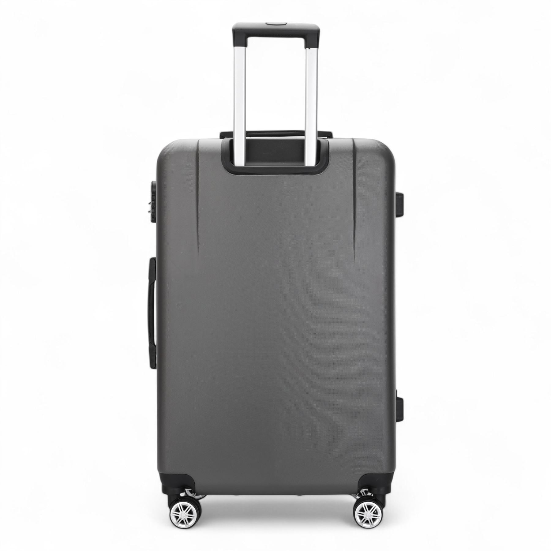Hard Shell Modern 4-Wheel Luggage Suitcase Set