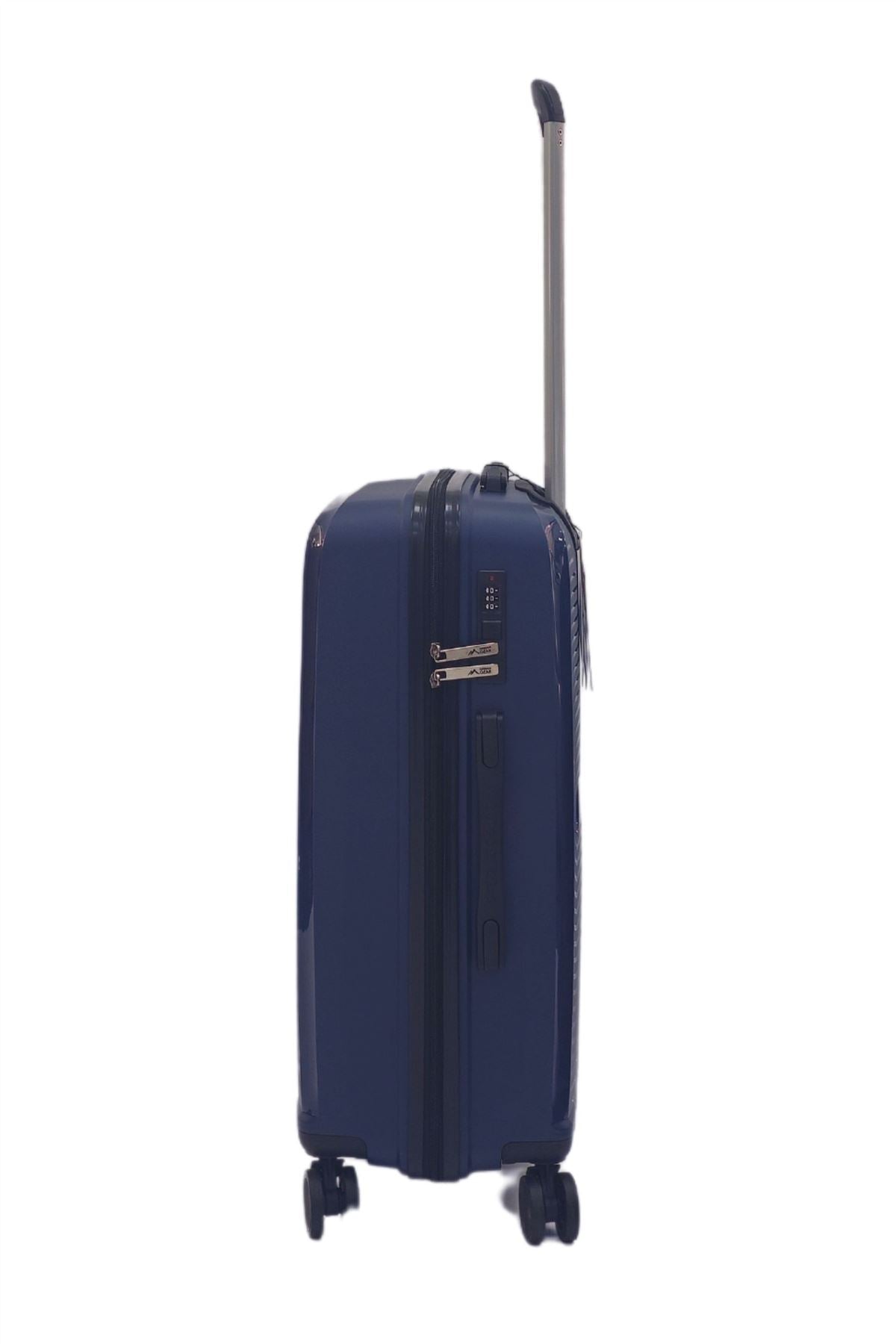 Luggage Suitcase Travel Bag Carry On Hand Cabin Check in Hard-Shell 4 Spinner Wheels