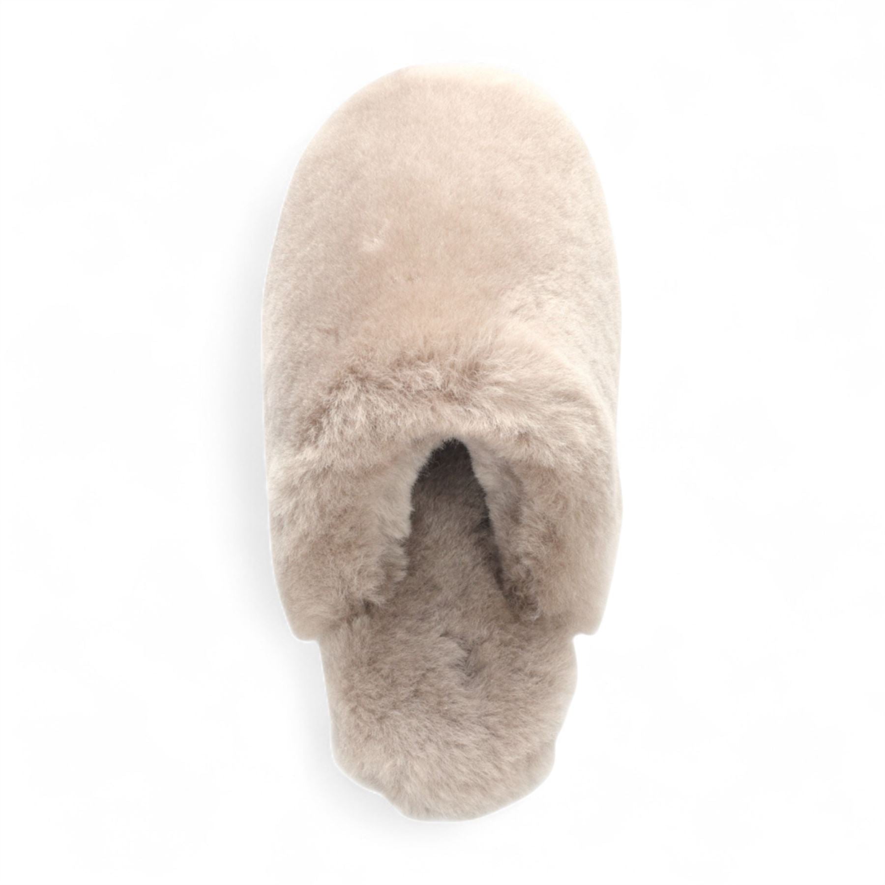 Aurora - Women's Sheepskin Fluffy Slippers