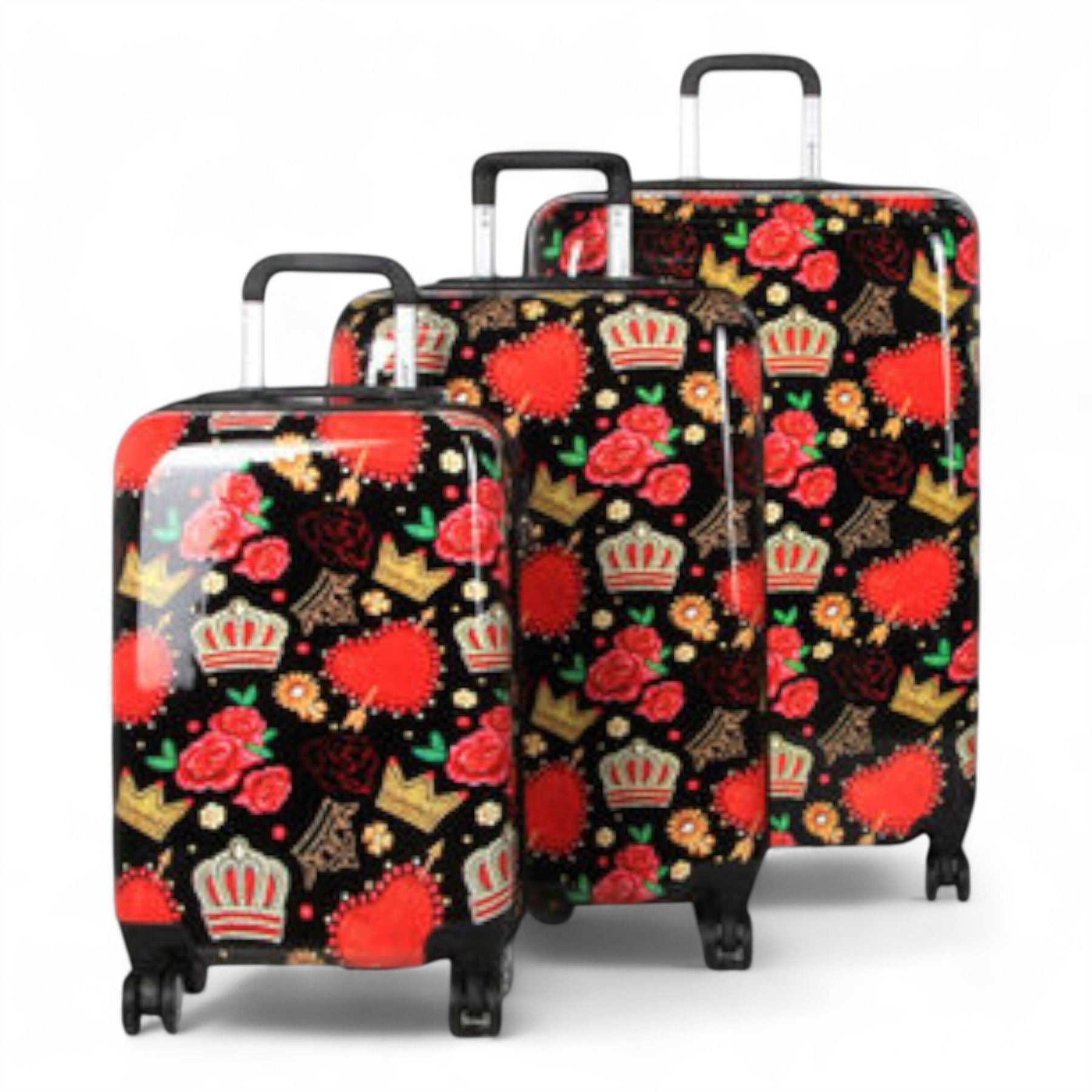 Hard Shell Suitcase Set Dual 4-Wheel Spinner Travel Luggage