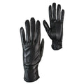 Ladies Womens Genuine Leather Gloves Fleece Lined DRIVING SOFT GENUINE WINTER BOW WARM - Knighthood Store