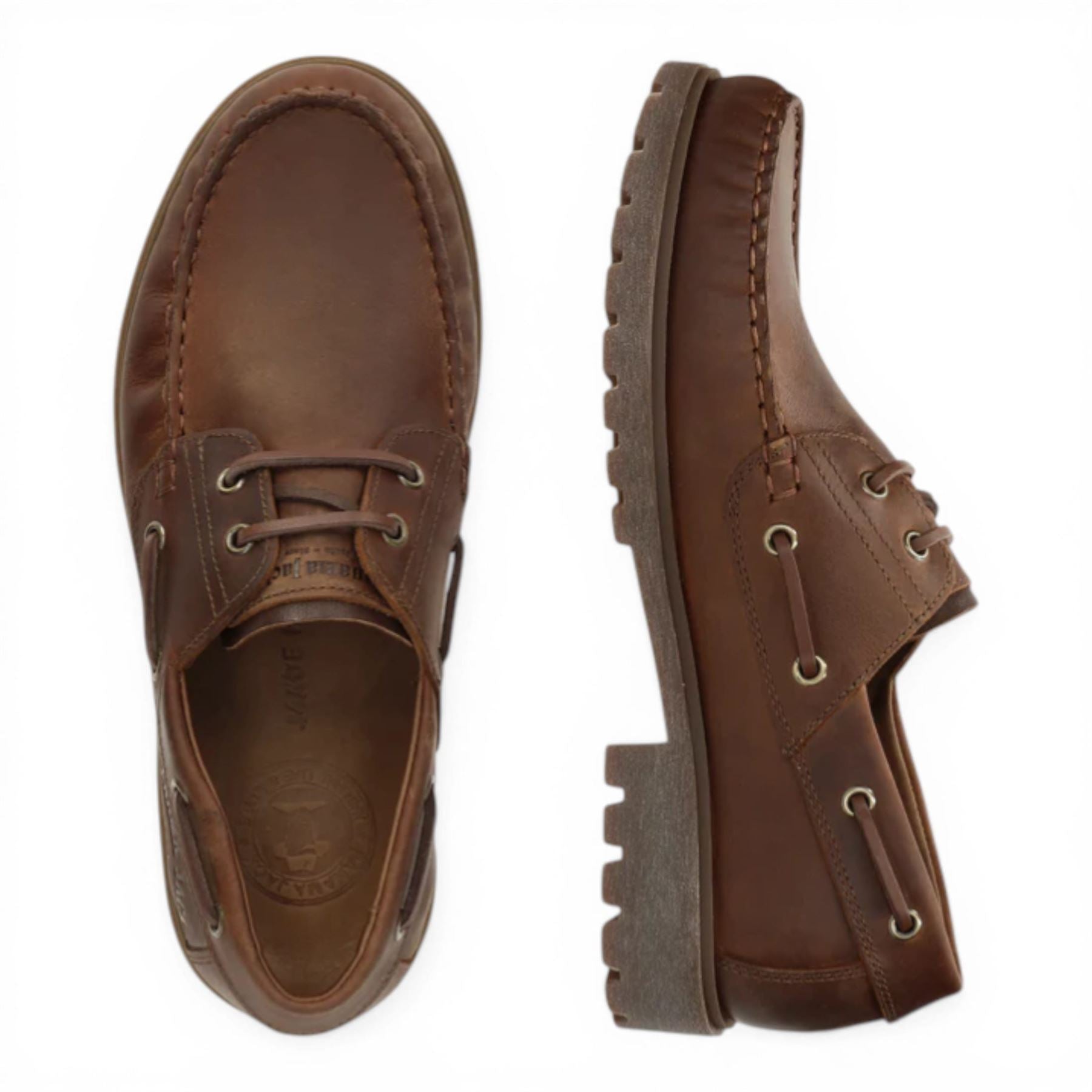 Boat C5 - Men's Waterproof Brown Leather Low-Cut Ankle Boots