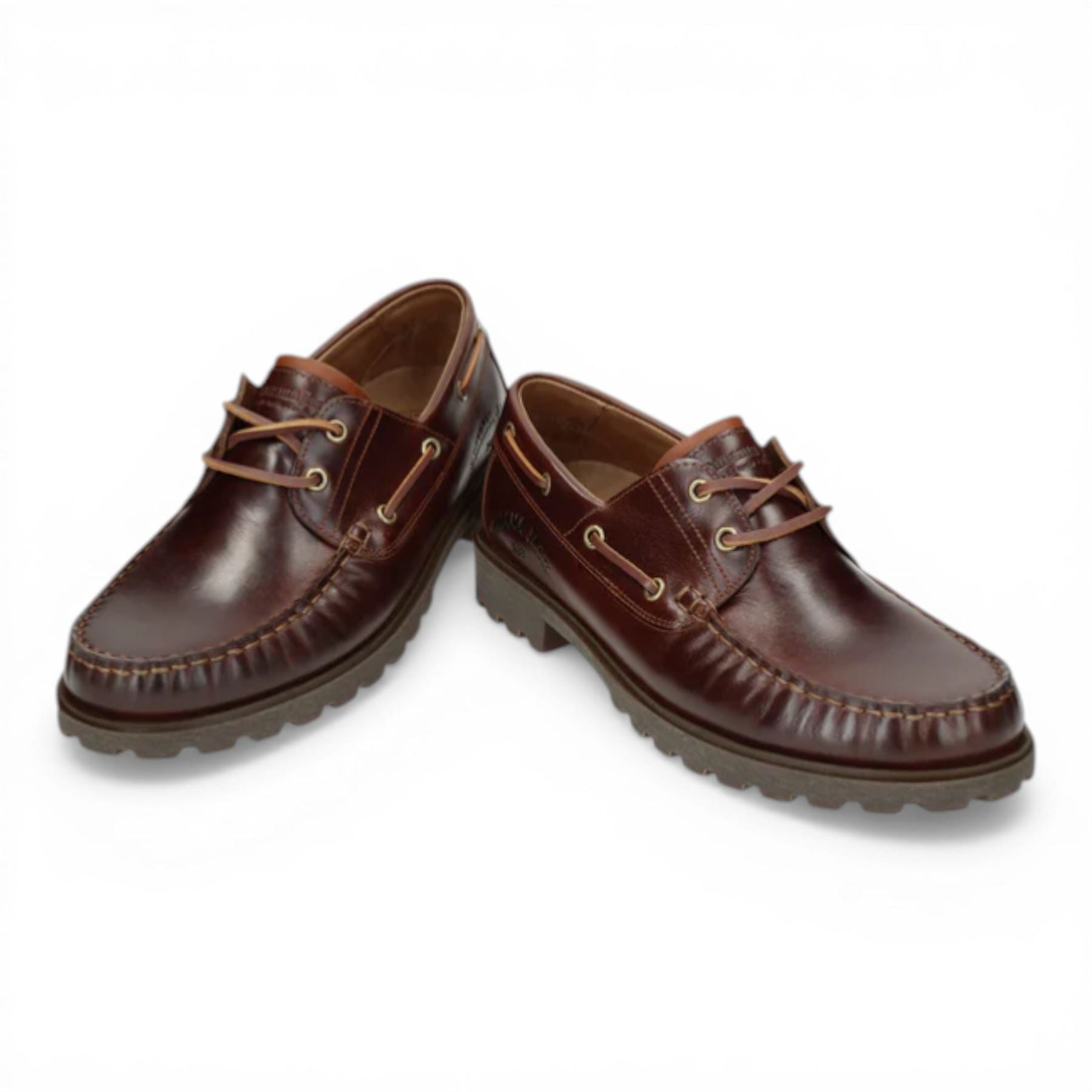 Boat C8 - Men's Waterproof Brown Leather Low-Cut Ankle Boots