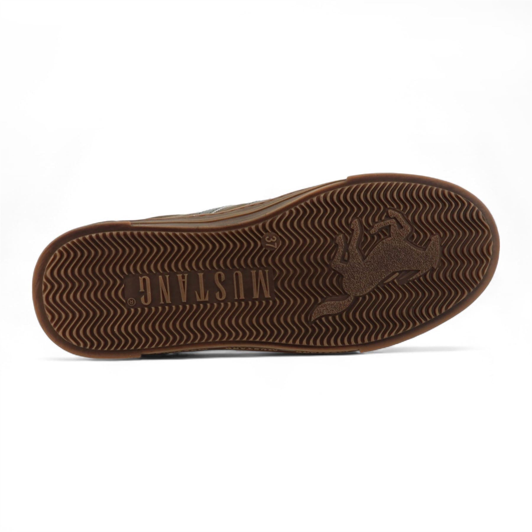 Women's Olive Green Street Platform Sneakers Shoes