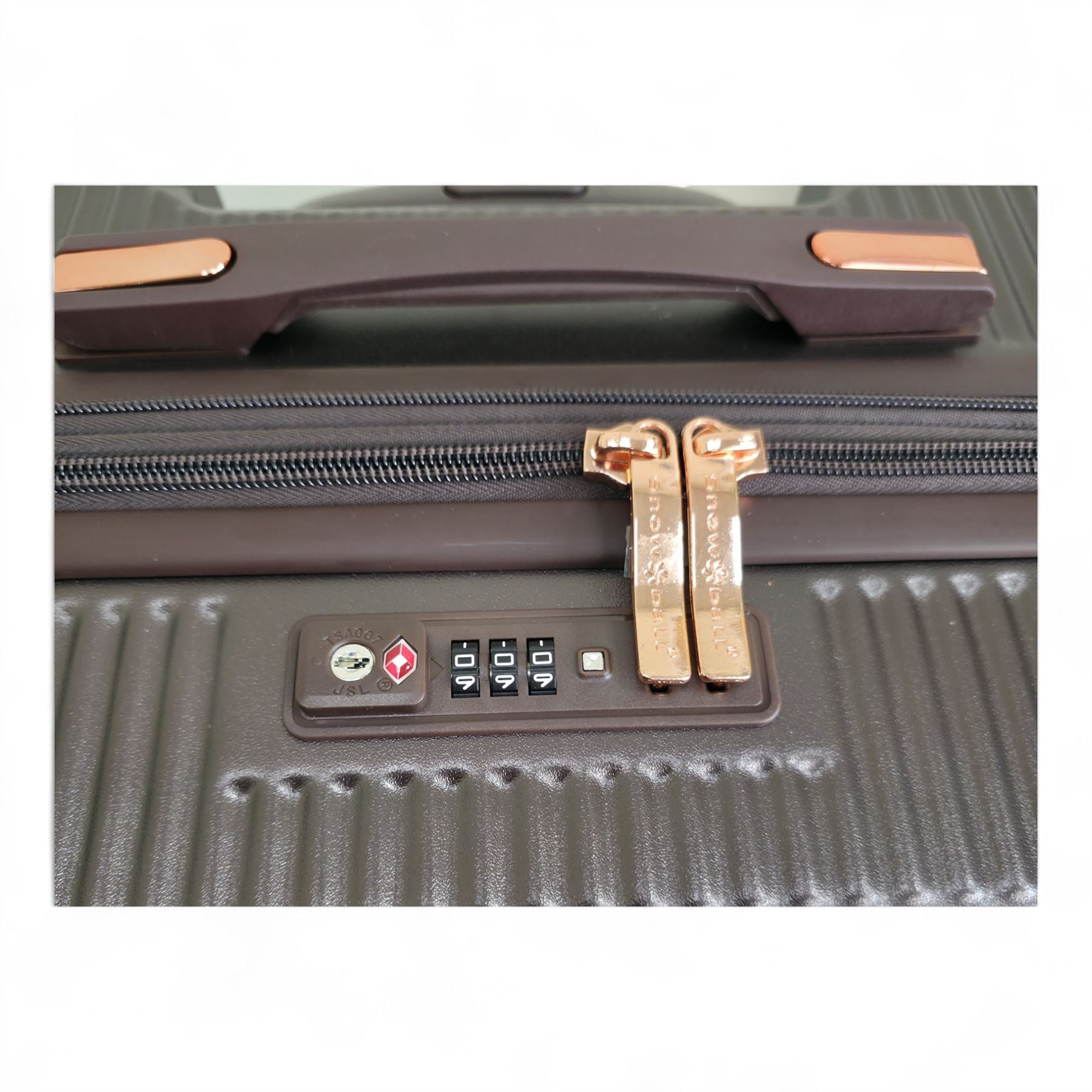 Hard Shell Luggage 8 Spinner Wheels Travel Suitcase