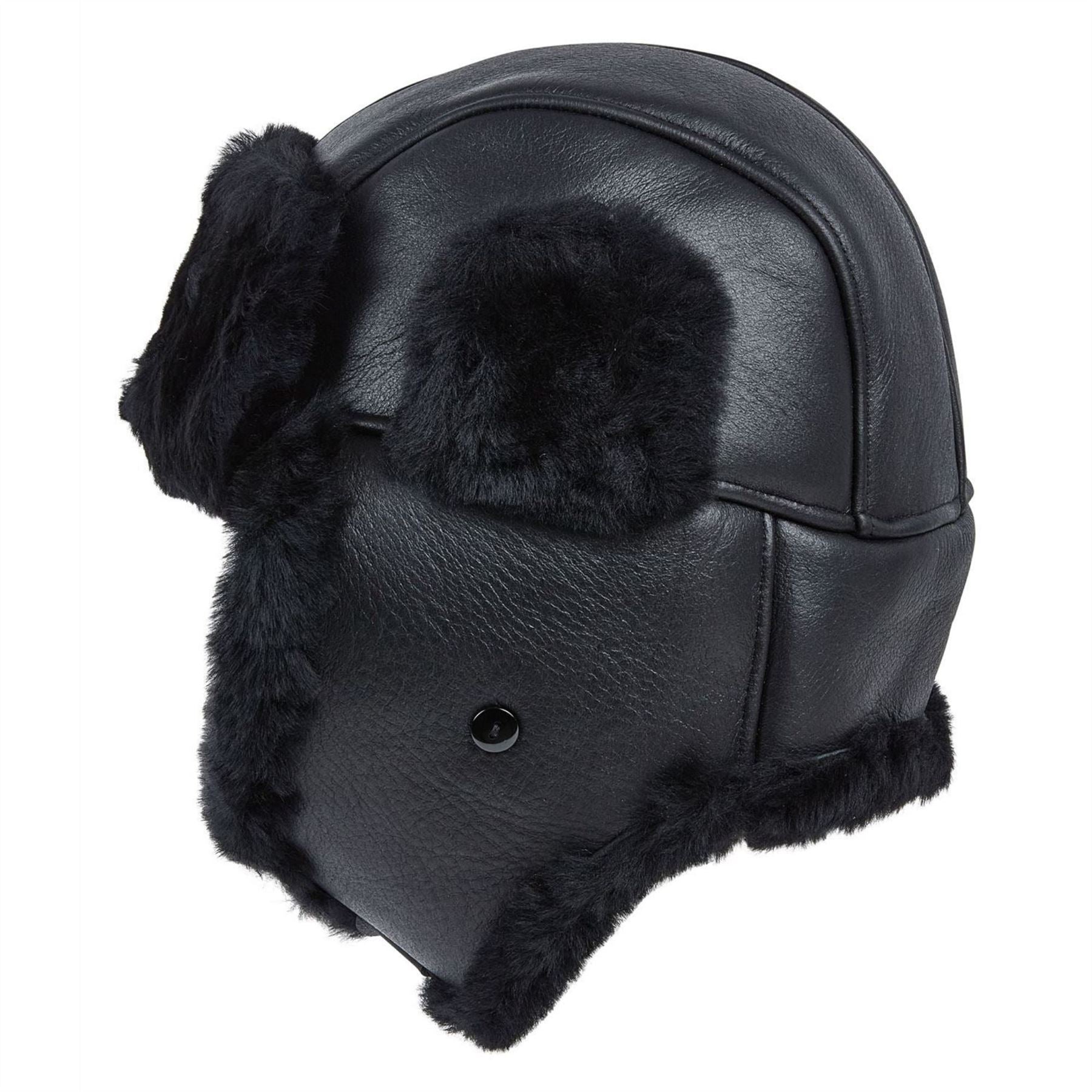 Men's RAF Aviator Sheepskin B-55 Navigator Hat