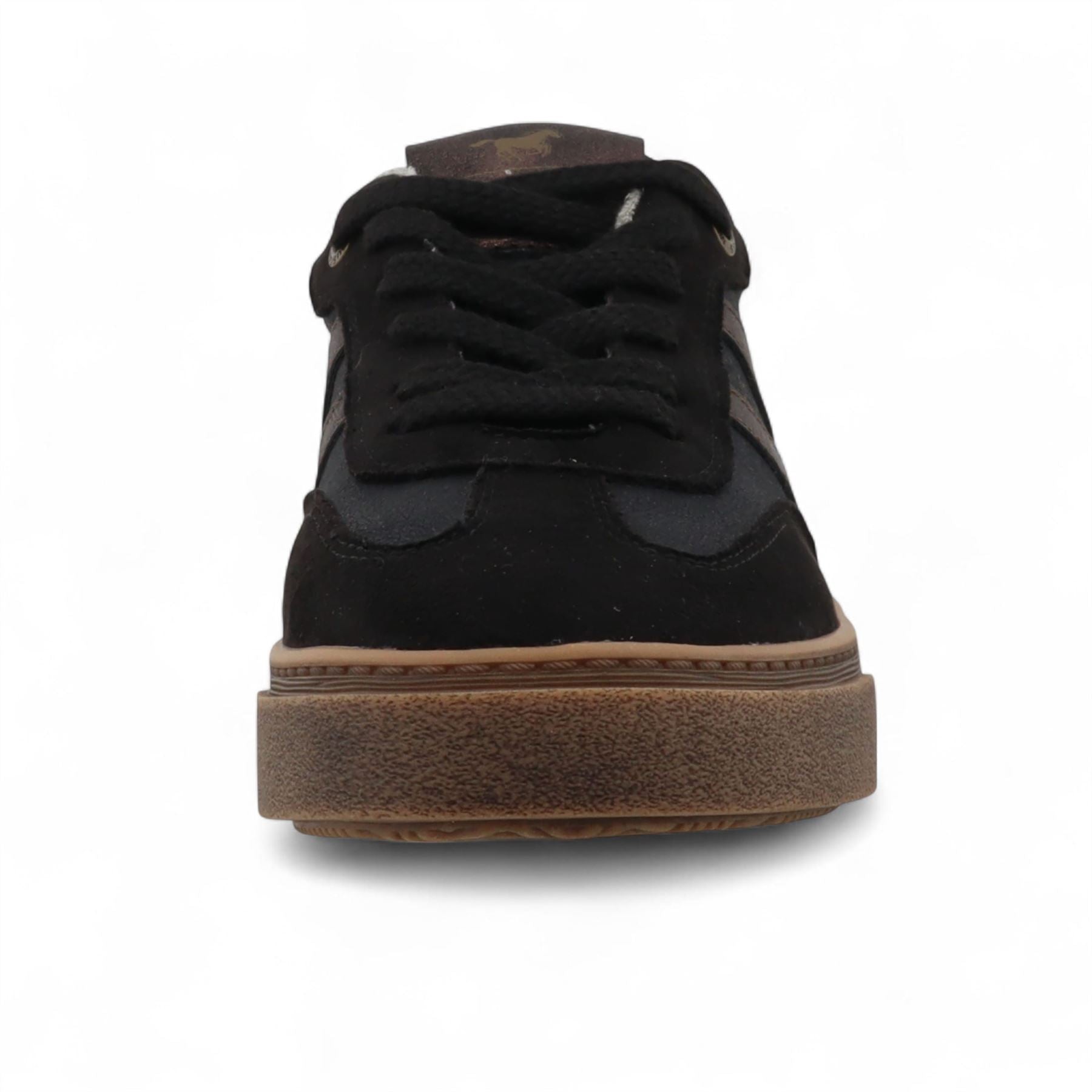Women's Black Street Platform Sneakers Shoes