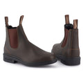 Blundstone 062 Stout Brown Leather Chiesel Toe Chelsea Boot - Knighthood Store