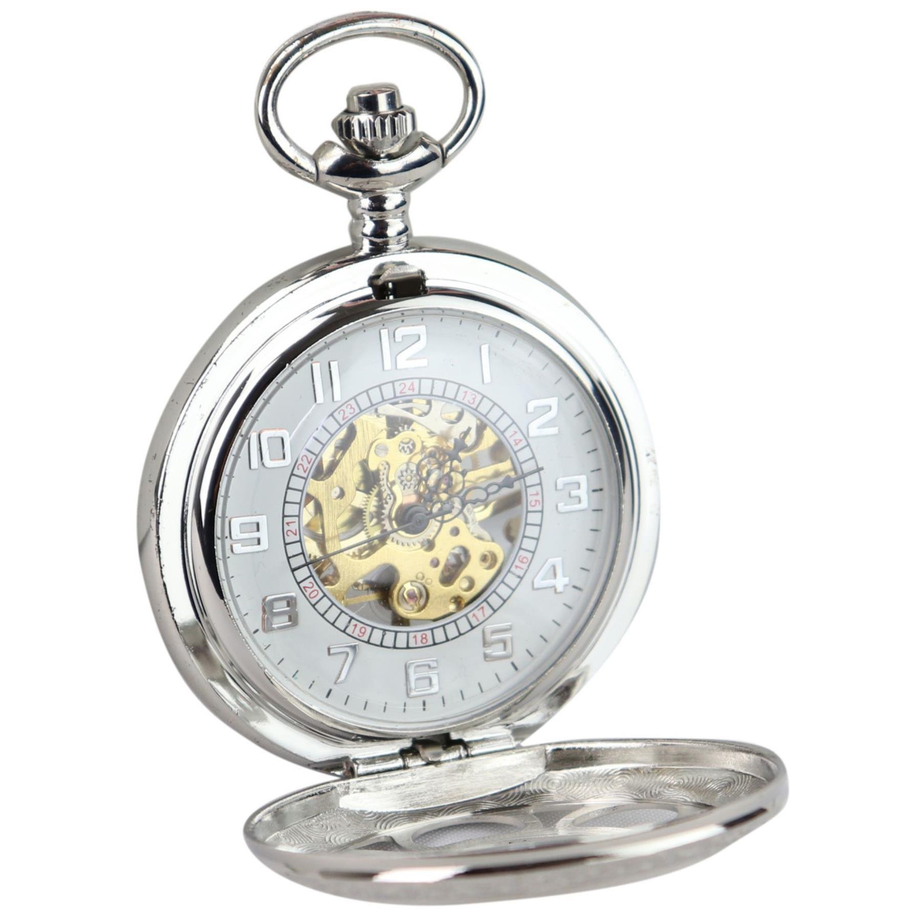 Automatic Mechanical 1920's Blinders Pocket Watch Vintage Retro - Knighthood Store