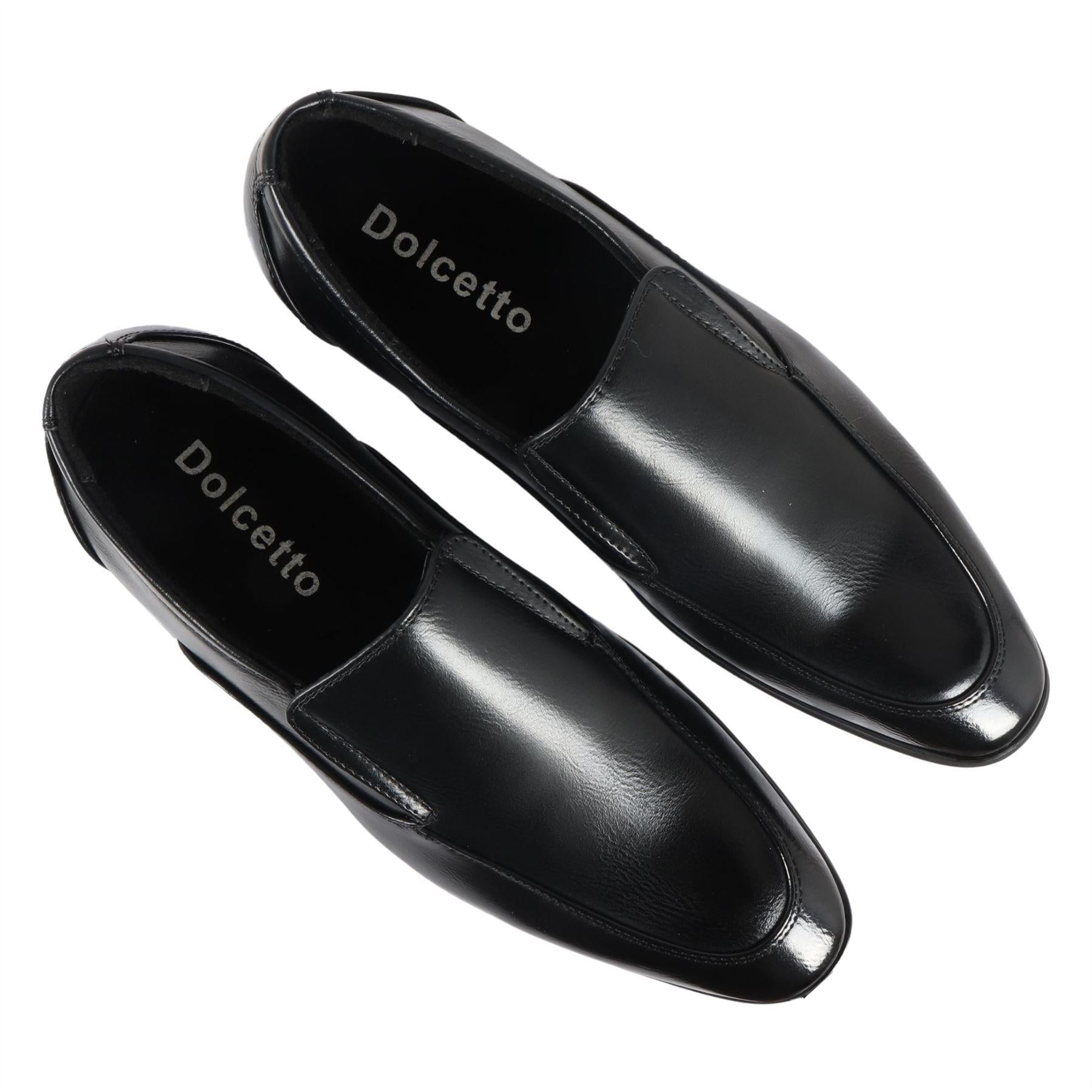 Men's Loafers Shoes Leather Lined Slip-On Formal Shoe