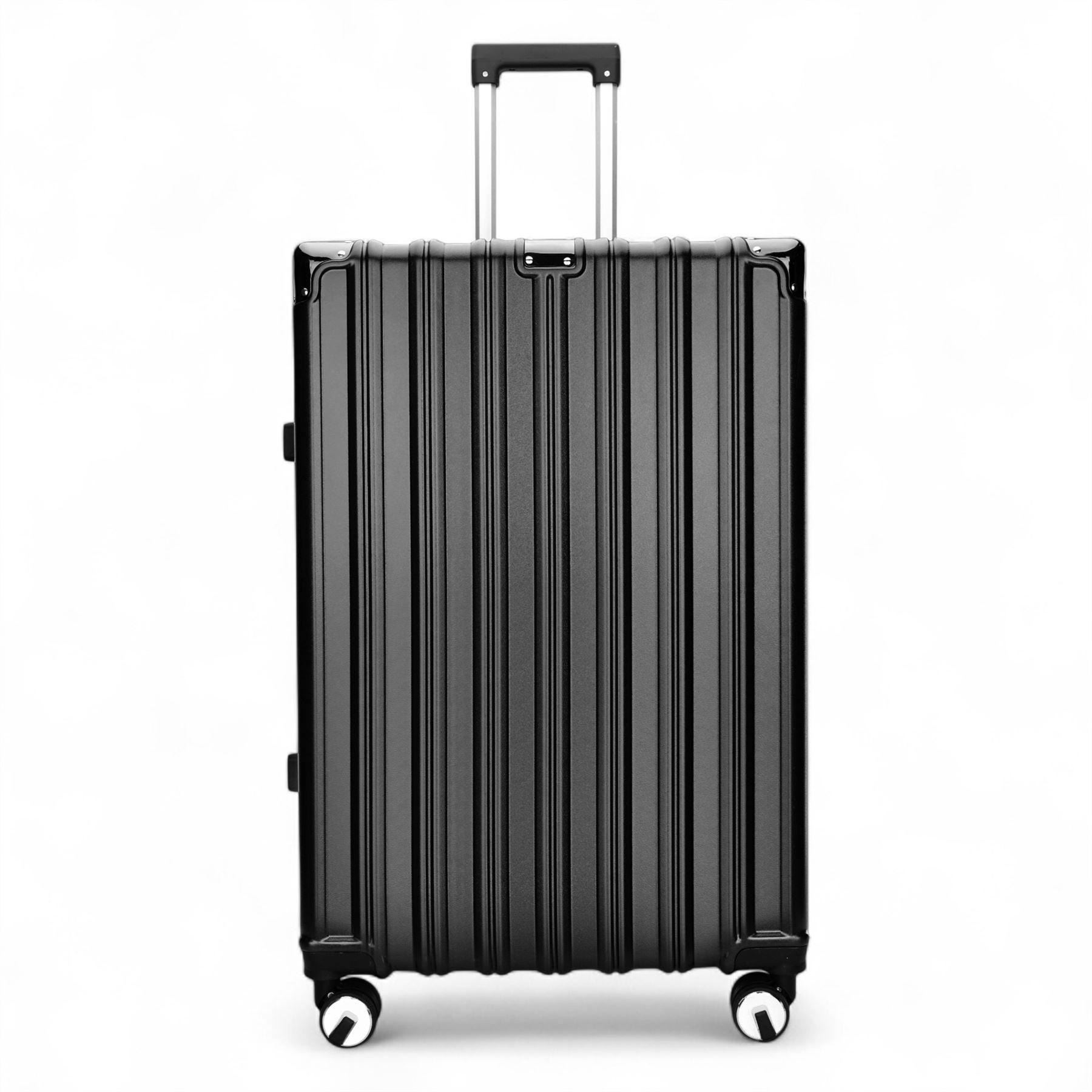 Robust Hard Shell Luggage 8 Wheel Suitcase Set